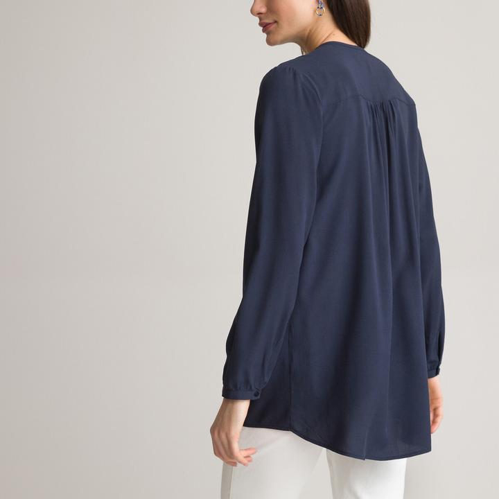Actual product image Anne Weyburn Long-sleeved voile tunic (54)