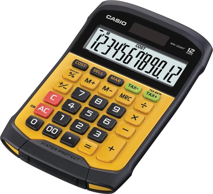 Image du produit Casio Calculatrice de bureau WM-320MT affichant (Piles)