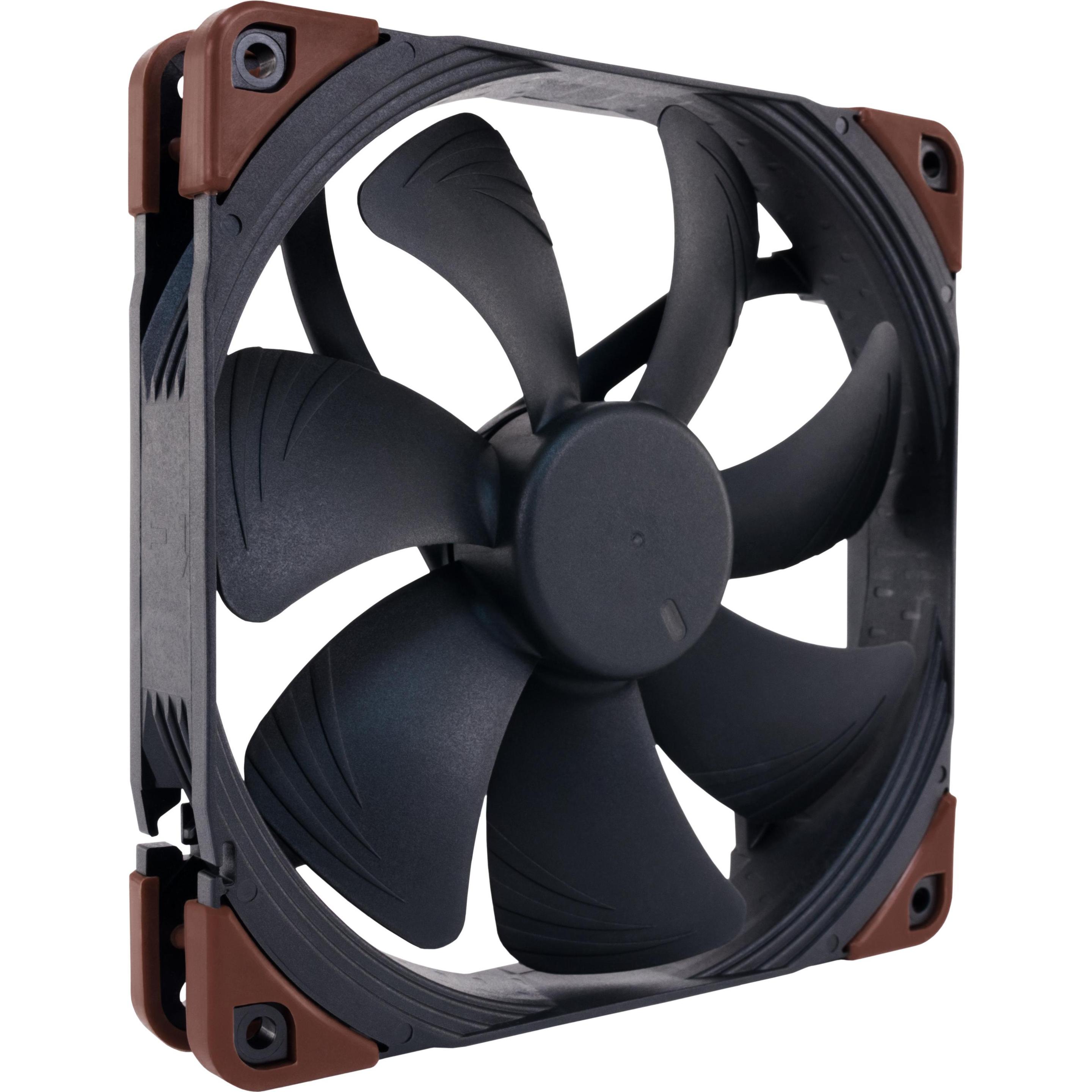 Noctua Nf-A14 (140 mm, 1 x), PC Lüfter, Schwarz, Braun