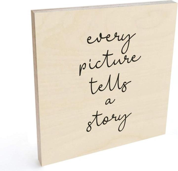 Immagine prodotto Trenddeko Ogni immagine racconta una storia (15 x 15 cm)