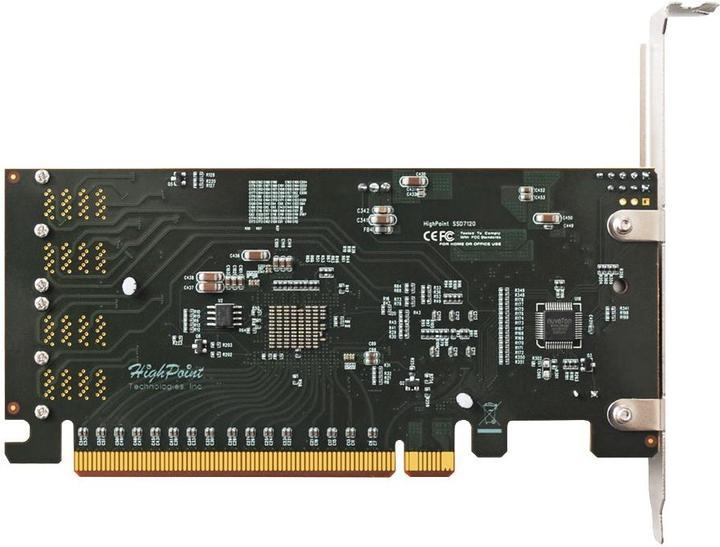 Actual product image HighPoint RocketStore SSD7120