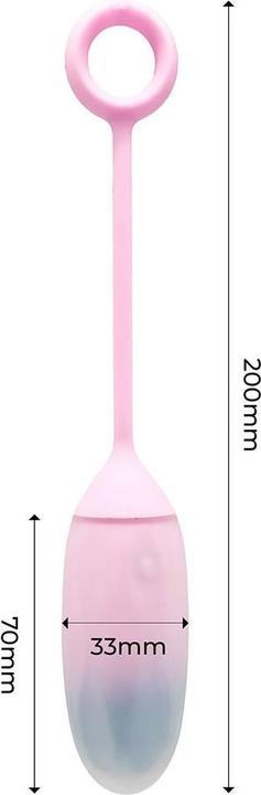 Produktbild IntoYou Vibrierendes Ei mit App. - Rosa/Blau