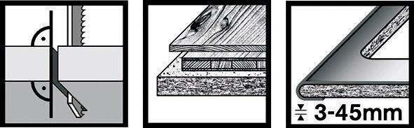 Produktbild Bosch Professional Zubehör PRO Wood precise T144DP Stichsägeblatt, 100 mm, 25-tlg.
