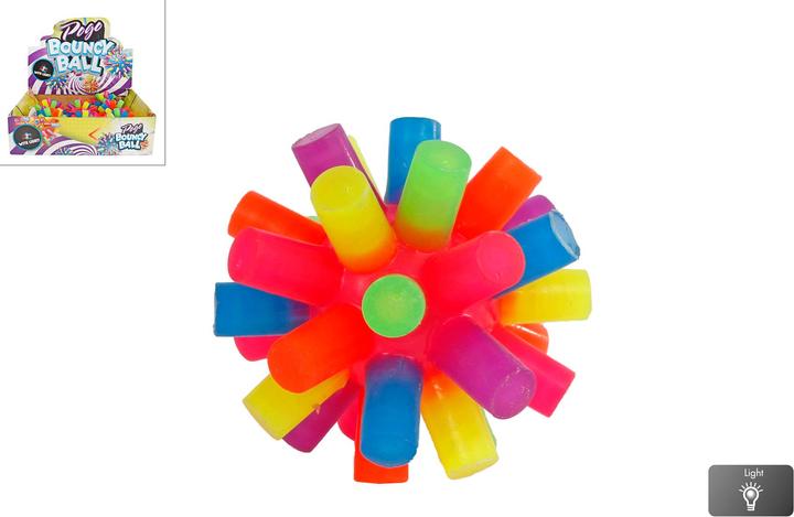 Actual product image Sombo Bouncy ball with light Disp
