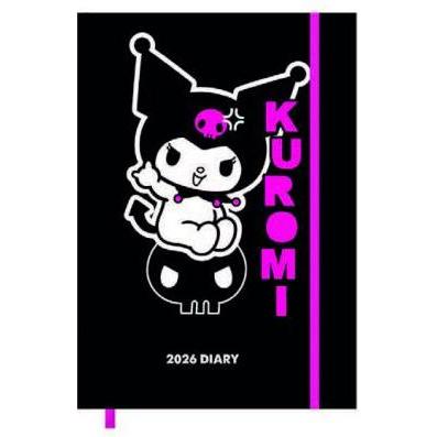 Pyramid, Quaderni + Bloc notes, Kuromi A5 Premium Diary 2026 (A5)