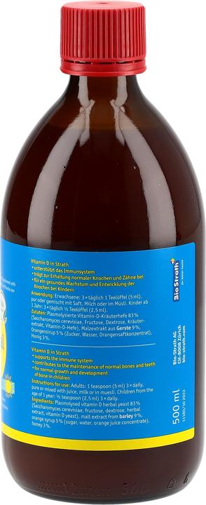 Immagine prodotto Strath Originale + Vitamina D 500 ml (1 Pezzo/i, Liquido, 920 g)