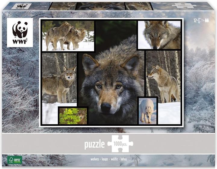 Image du produit WWF 1000-Puzzle Loup (1000 pièces)
