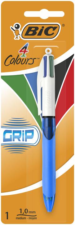Image du produit Bic Grip 4 couleurs (Bleu, Blanc, 1 x)