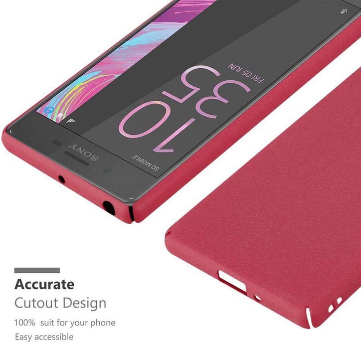 Image du produit Cadorabo Couverture rigide Frosty Cover (Sony Xperia X)