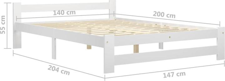 Image du produit vidaXL Bettgestell (140 x 200 cm)
