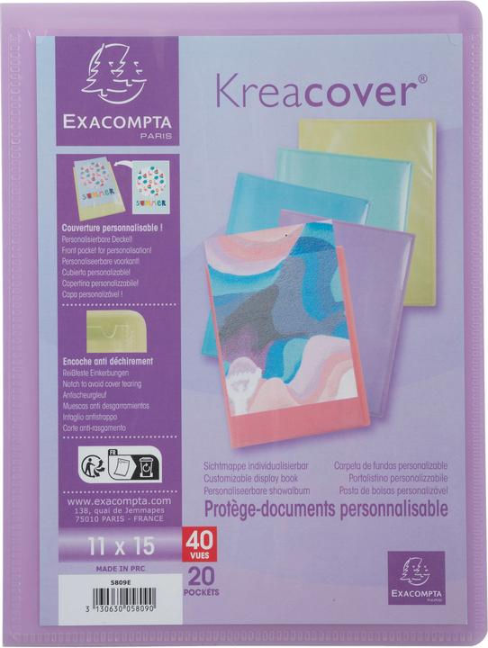 Produktbild Exacompta AQUAREL - Sichtbücher (A6)