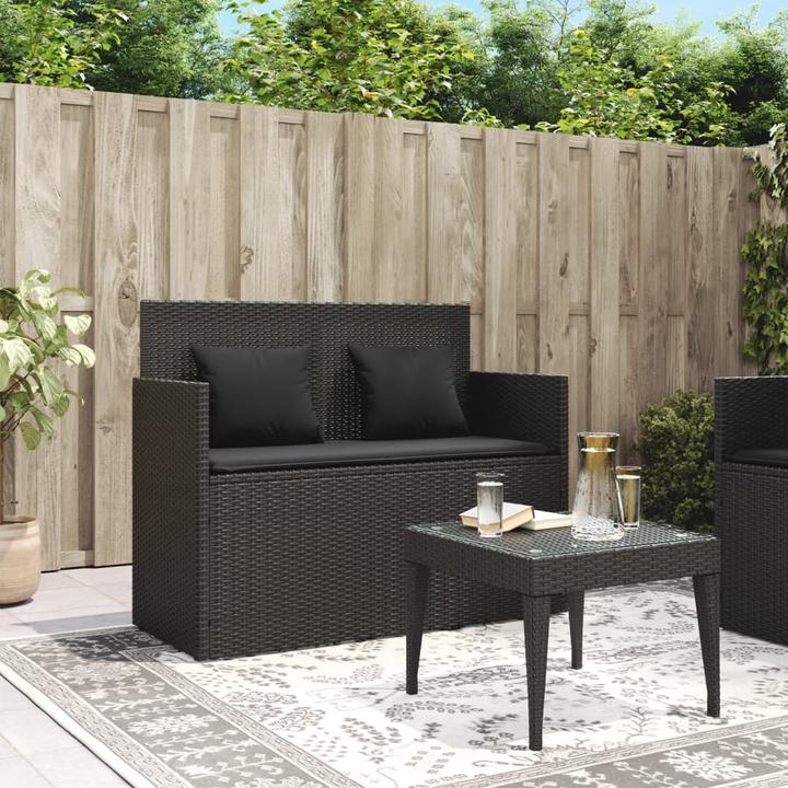 Image du produit vidaXL Ensemble salon de jardin 10 pièces avec coussins