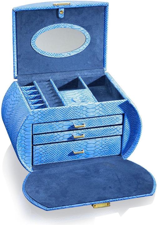 Produktbild Juwelendieb Schmuckkasten Lisa XXL - Blau