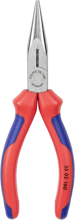 Produktbild Knipex Flachrundzange mit Schneide (160 mm)