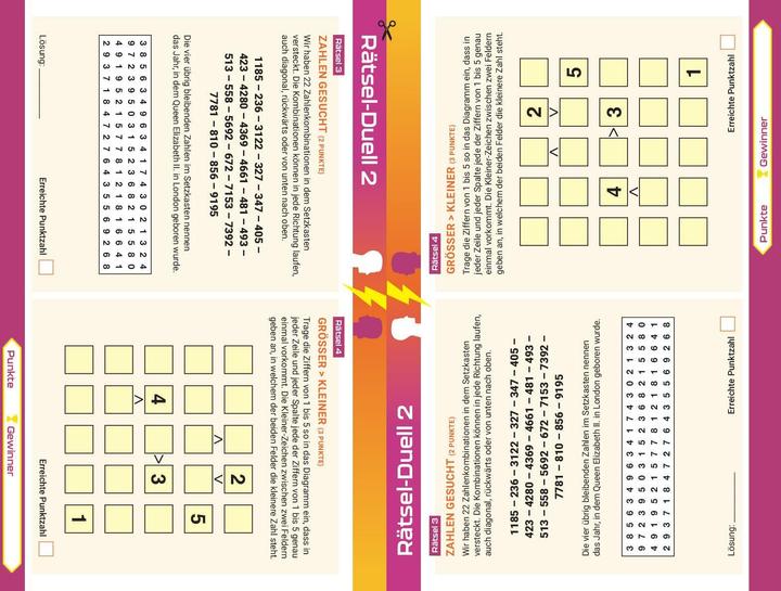 Immagine prodotto Il grande duello di puzzle a blocchi di battaglia (Tedesco)