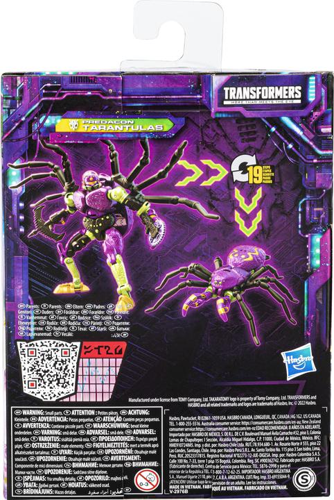 Image du produit Transformers Tra Gen Legacy Ev Deluxe Tarantulas