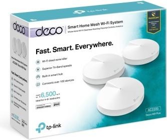 Productafbeelding TP-Link Deco M9 Plus Triband WLAN Mesh 1er Set (AC2200)