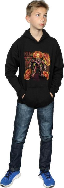 Produktbild Avengers Infinity War Hulkbuster Blueprint Kapuzenpullover Jungen (140, 146)