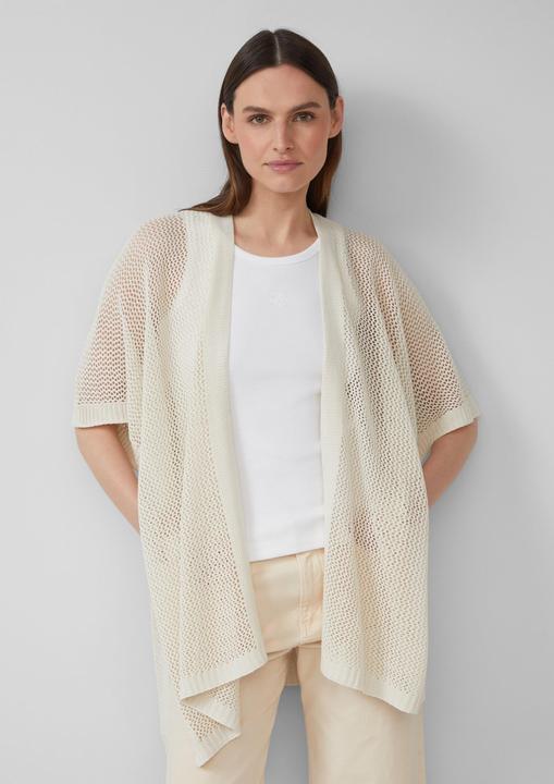 Produktbild s.Oliver Indoor-Poncho Leichter Strickponcho (One Size)