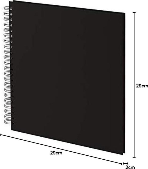 Rössler Album photo S.O.H.O. Noir, 290 x 290 mm Noir