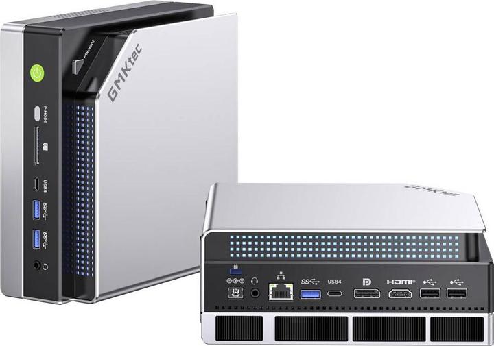 GMKtec Mini PC Mini PC, AMD Ryzen™ AI Max+ 395 (64+1TB @DDR5X, WIN 11 Pro) 8K (1000 GB, 64 GB, AMD Ryzen AI Max+ 395)