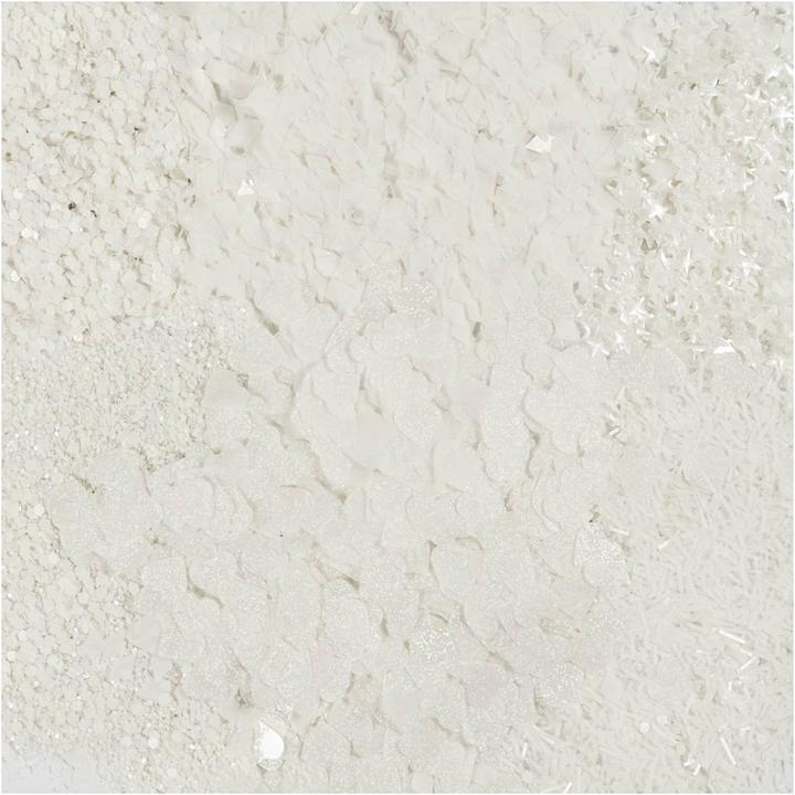 Image du produit Creativ Company Kit de paillettes blanches, 6 x 5 g