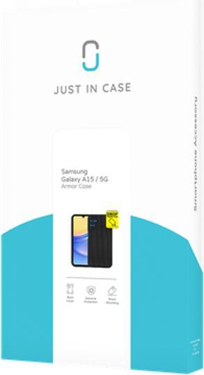 Immagine prodotto Just in Case Coperchio posteriore in TPU Armor nero Samsung Galaxy A15/A15 5G (Samsung Galaxy A15, Samsung Galaxy A15 5G)