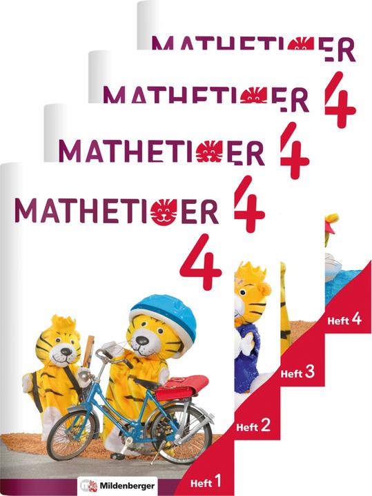 Immagine prodotto Mathetiger 4 - Jahreszeiten-Hefte · Neubearbeitung (Tedesco, Eva Schnitzer, Matthias Heidenreich, Thomas Laubis, 2019)