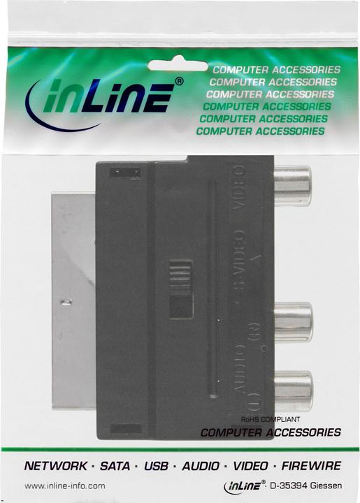 Immagine prodotto InLine Adattatore Scart (Analogico -> Digitale)