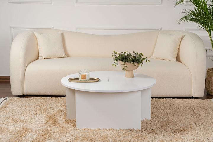 Image du produit Skye Decor Moira Scandinavian Coffee Table (90 x 90 x 41 cm)