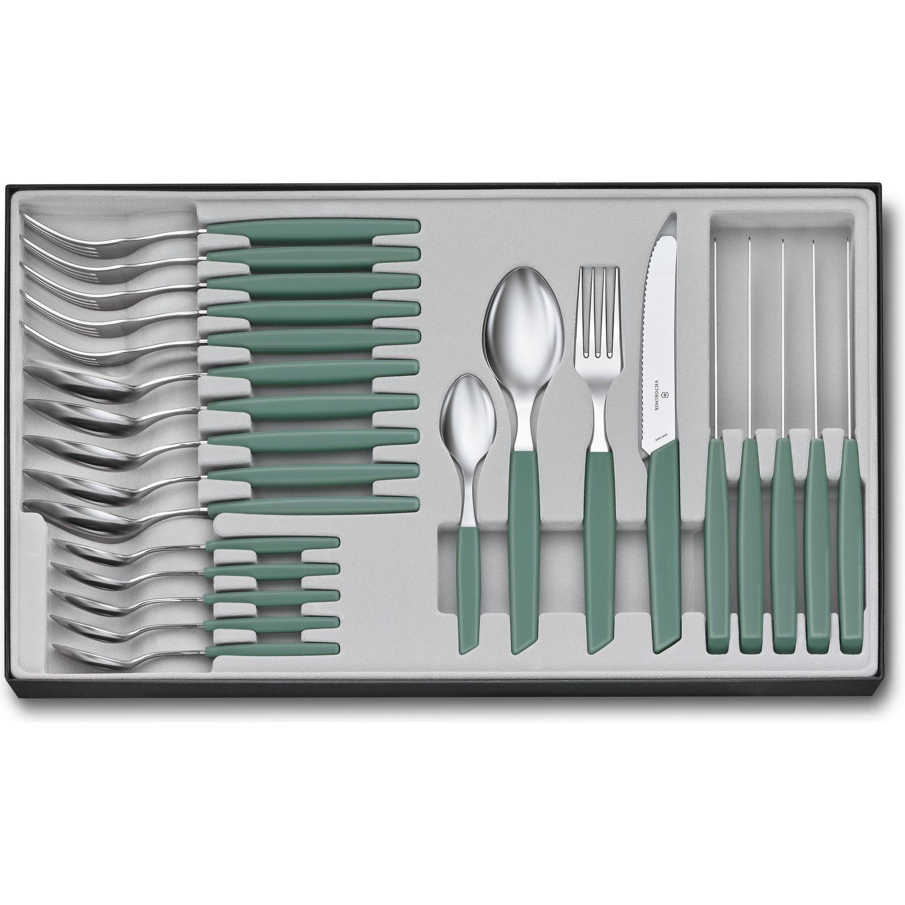 Victorinox Besteckset (Tomatenmesser), Besteck, Grün