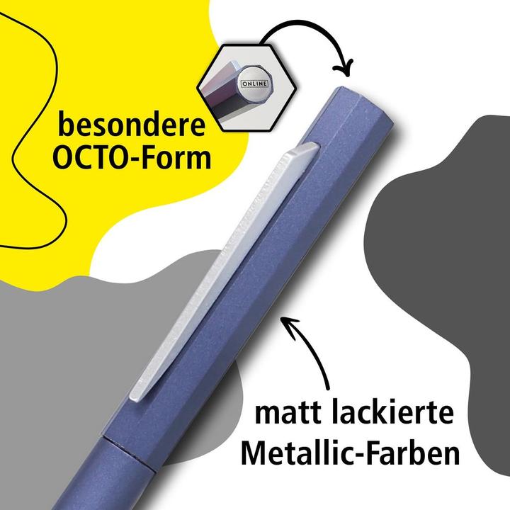 Produktbild Online OCTOPEN - Kugelschreiber (Blau, 1x)