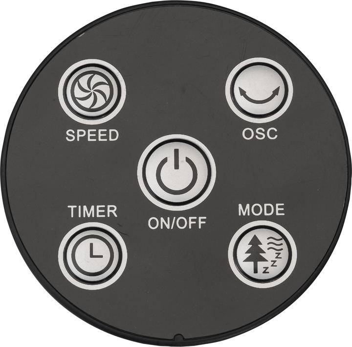 Actual product image Bimar VC78 fan Black