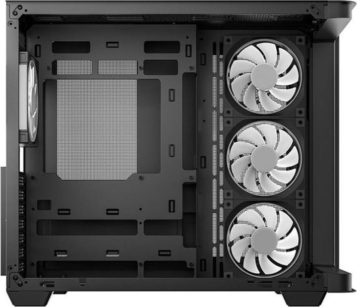 Produktbild Deepcool " CG530U 4F ATX Panoramaglas 4x ARGB black" (ATX, ITX, mATX)