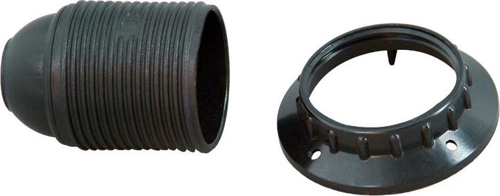 Actual product image Kopp Insulating material socket: external threaded sheath with shield carrier ring, insulating thread