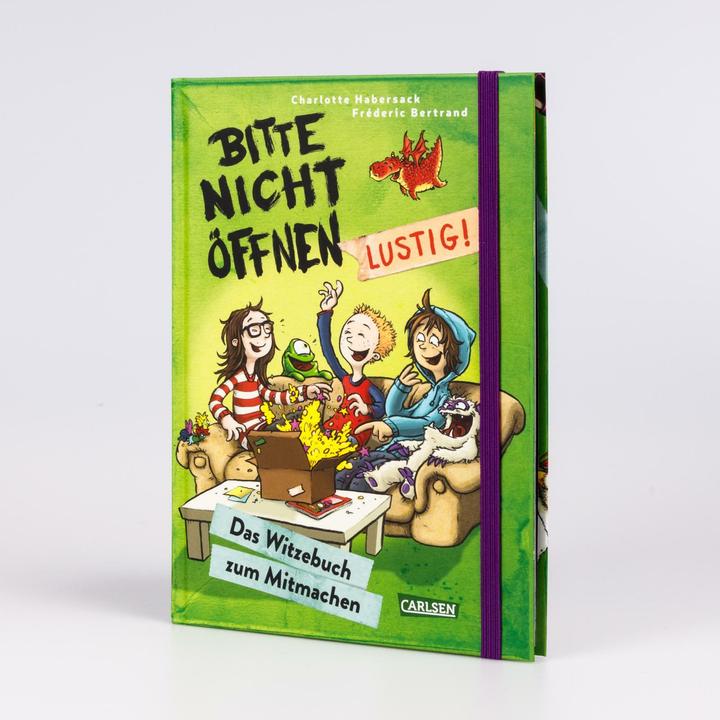 Immagine prodotto Bitte nicht öffnen: Lustig! (Victoria Hahn, Bertrand Frédéric, Abitacolo Charlotte, Tedesco)