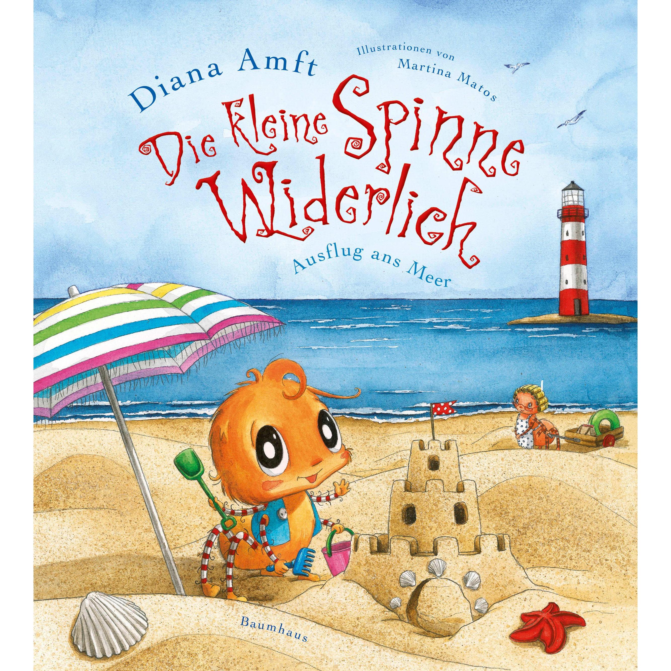 Die kleine Spinne Widerlich - Ausflug ans Meer, Kinderbücher von Diana Amft