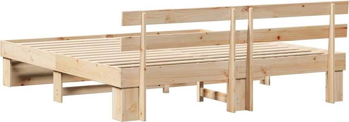 Actual product image vidaXL Platform bed (100 x 200 cm)