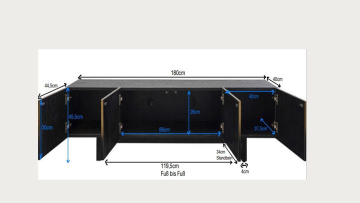 Actual product image Kare Design Lowboard Prezioso 180x45cm