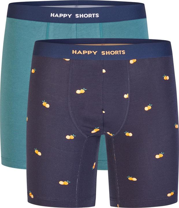 Actual product image Happy shorts Boxer Jersey Long (XL, pack of 2)