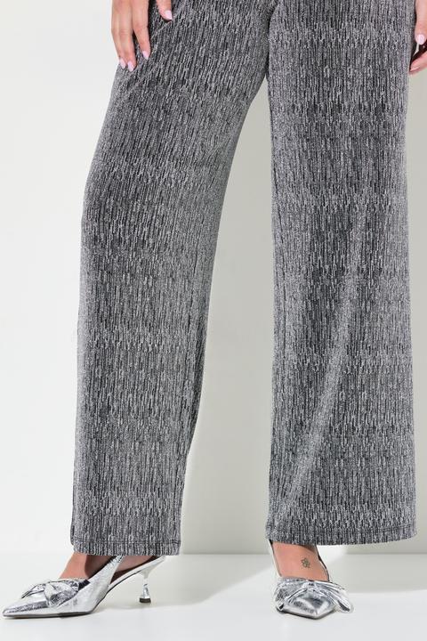 Produktbild Miamoda Hose, weites Bein, Glitzereffekt, Elastikbund (50)