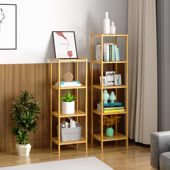 Actual product image Casaria Standing shelf (140 x 33 x 33 cm)