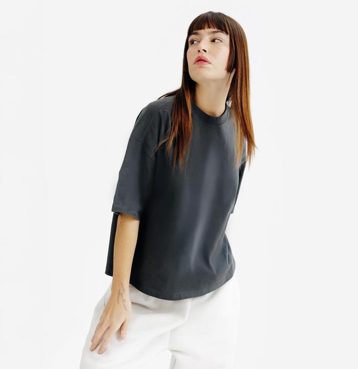 Decathlon T-Shirt Damen Crop Top - grau (XXL)