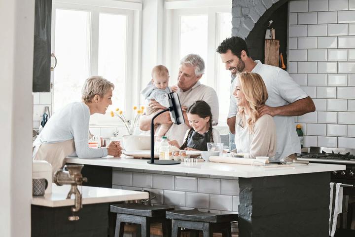 Produktbild Durable Tablethalterung TWIST COMBI schwarz Tischständer
