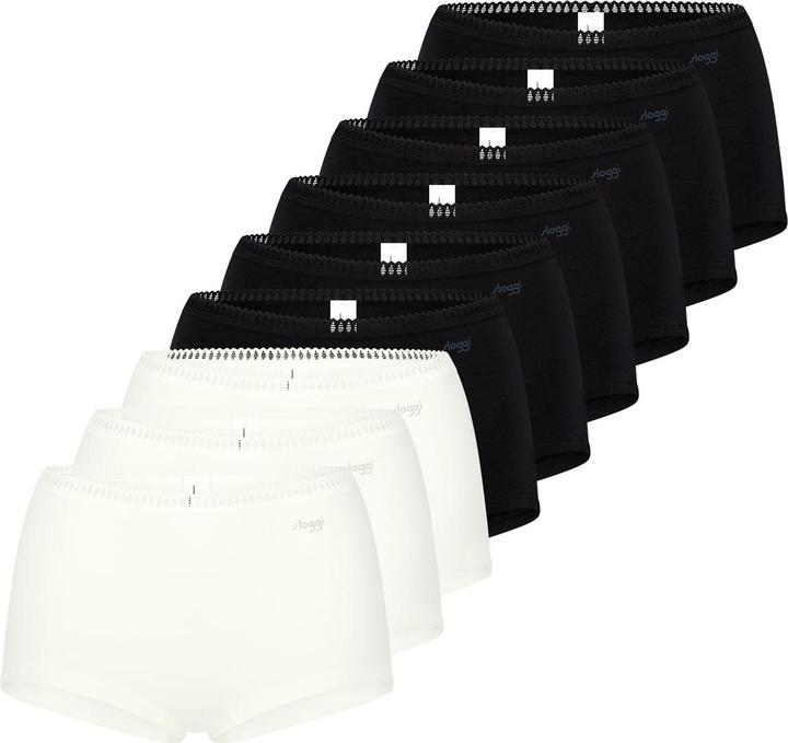 Produktbild Sloggi 9er Pack GO Crush Short Slip (S, 9er Pack)