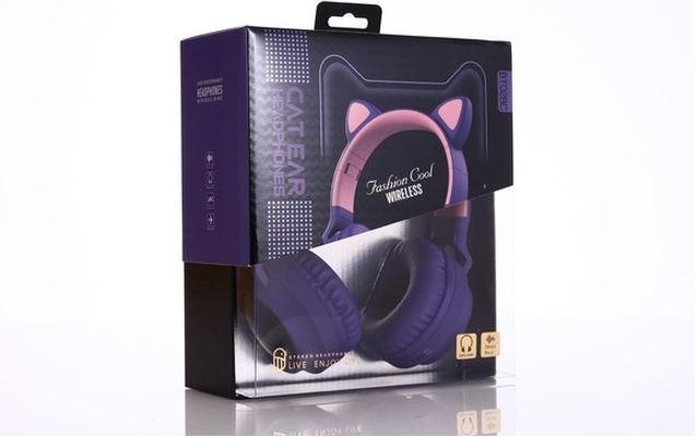 Actual product image MU Style LED Cat Ear (6 h, Cable, Wireless)