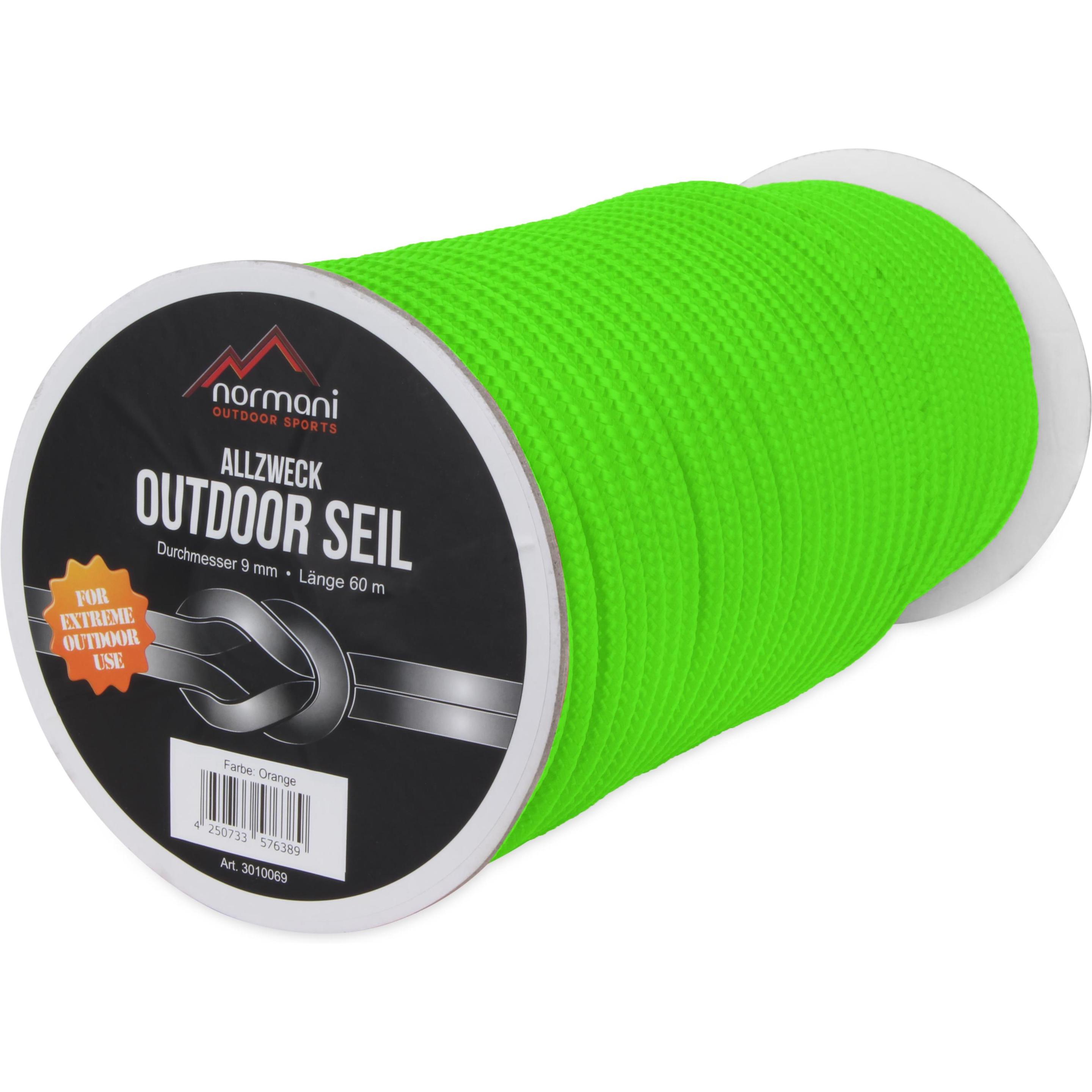 Normani, Seil, Allzweck-Outdoor-Seil 9 mm x 60 m Manning (60 m)