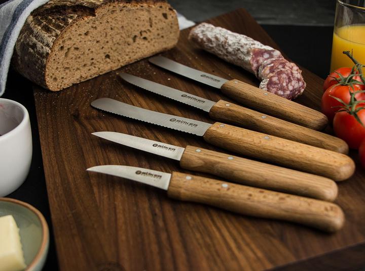 Produktbild Böker Classic Gemüsemesser Olive (7 cm)