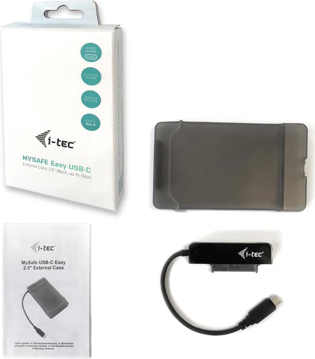 Productafbeelding i-tec MySafe USB-C 3.1 Gen. 2 Gemakkelijk (2.5")