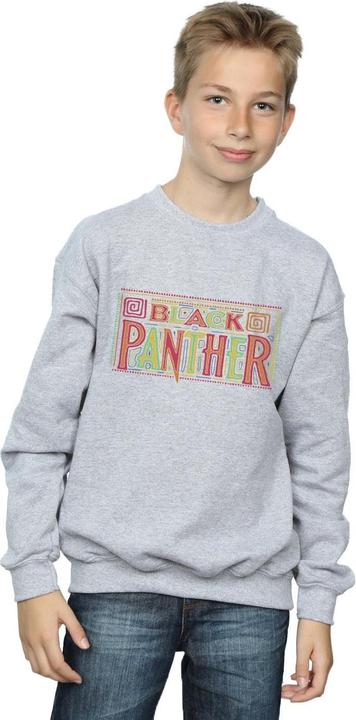 Produktbild Black Panther Tribal Logo Sweatshirt Jungen (140, 146)